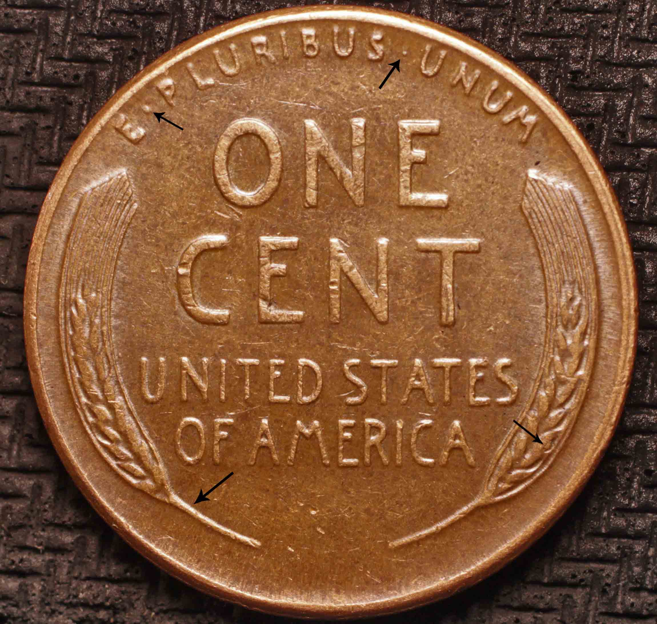 1957-Lincoln-Cent-Die-Cracks-Obverse-And-Possible-DDR